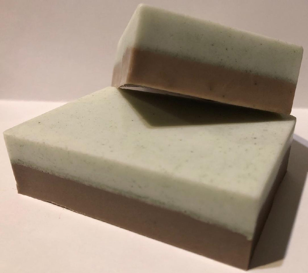Mint-Chocolate Soap